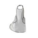 thumbnail image 2 of Delantal de chef, delantal de cocina con bolsillos para secarse las manos, delantal ligero de jardinería Negro, 2 of 9