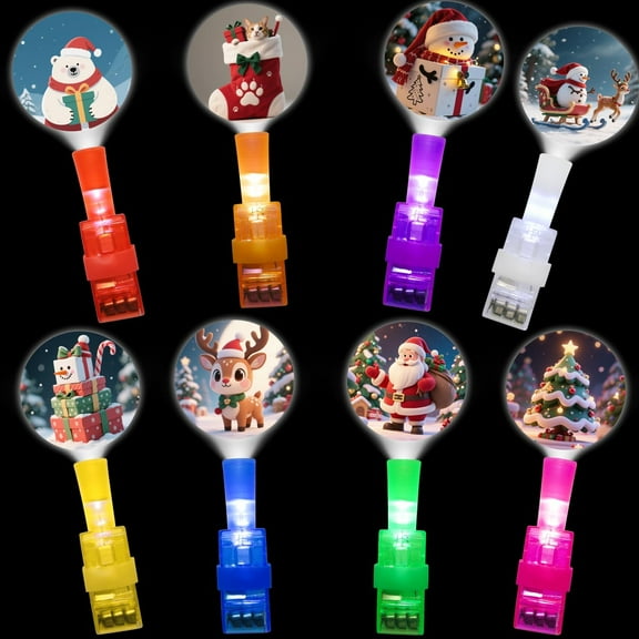 LED light up finger light party supplies, party favors, toy classroom prizes, student Christmas gifts, bulk party favors