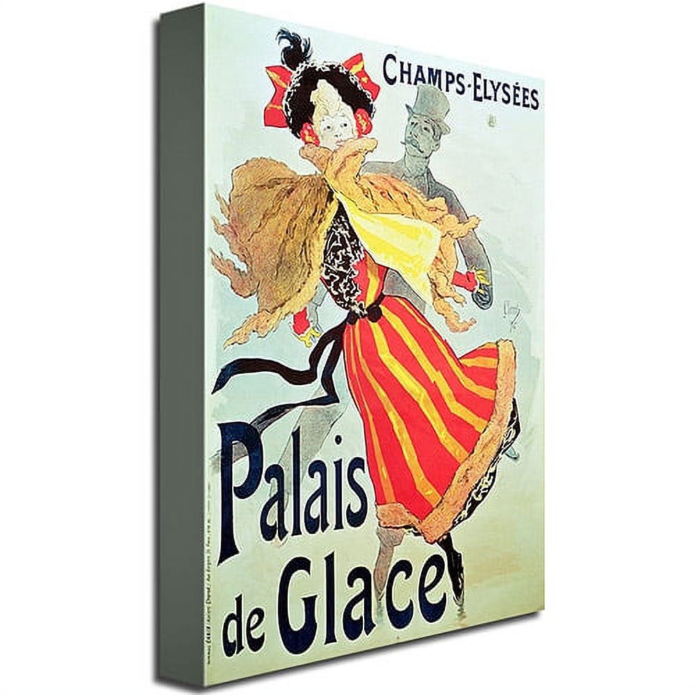 Trademark Art "Ice Palace, Champs Elysees, 1893" Canvas Wall Art by Jules Cheret