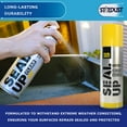 Seal Up Spray-On Clear Sealant, Waterproof Leak Repair, 2-Pack