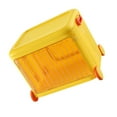 Kids Stackable Storage Bins Transparent Movable Collapsible Storage