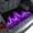 Purple, Black, Indigo, variant on Universal Car Trunk Mat 29"x39", Abstract Purple Flame Waterproof Cargo Liner, Non-Slip Durability Cargo Mat, Flickering Fire Pattern Black All Weather Rear Trunk Protector for Car SUV