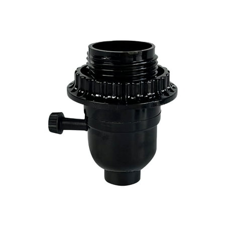 

1pc/2pcs E26 Light Socket With Switch Replacement Parts Lamp Shade Ring Vintage