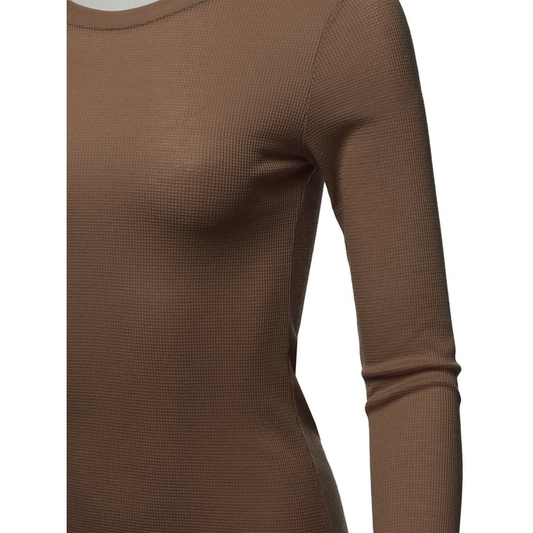 walmart brown long sleeve shirt