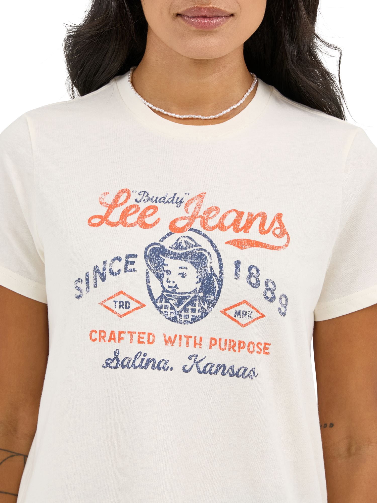 Lee® Women's Regular Fit Short Sleeve Graphic Tee, Sizes S-3XL