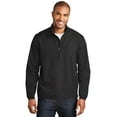 thumbnail image 2 of Port Authority J343 Mens Zephyr 1 by 2-Zip Pullover, Black - Extra Small, 2 of 2