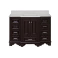 thumbnail image 4 of Nantucket 48" Bathroom Vanity with Chocolate Cabinet and Quartz Top, 4 of 6
