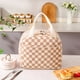thumbnail image 5 of Corduroy Lunch Bag Student Office Worker Insulated Lunch Box Bag Waterproof Portable Handheld Cute Bento Bag, 5 of 6