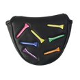 thumbnail image 4 of Funda para palo de golf perfecl con forma de mazo y putter Semicírculo negro, 4 of 8