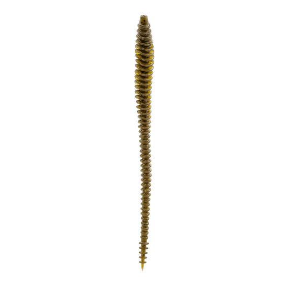6th Sense – Boosa 6.5 Shakey Worm Soft Plastic, Ribbed Body Finesse Worm