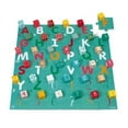thumbnail image 1 of Janod - Kubix - 40 Block Set Letters and Numbers - Wood - Fine Motor Skills Development Game - Early-Learning Toy - Creative and Imaginative - For Toddlers - From 2 Years + - Multilingual - J08307., 1 of 4