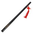 thumbnail image 2 of Flûte en Bambou Noire avec Pompons Instrument de Musique Traditionnel Chinois, 2 of 8