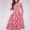 Pink, variant on IDALL Summer Dresses,Floral Dress Party Aline Vintage Women Elegent Dress Vestidos Printing Women's Dress Petite Dresses,Modest Dresses,Womens Dresses Pink Dress S