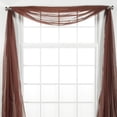 thumbnail image 2 of Belle Maison USA, LTD. Elegance Sheer Voile Scarf 40â x 216â, 2 of 2