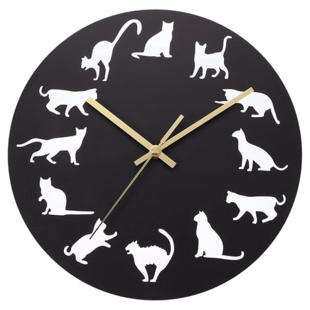 Uxcell Vintage Wall Clock 12 Inch, Ornate Metal Clock Silent Non-Ticking Roman Numerals Elegant Farmhouse Living Room Bedroom Office Decor, JSCC015