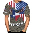 thumbnail image 2 of Personalized Texas Flag Shirt and Map Dont Mess with Texas, Customize Name Texas Shirts for Men Women Adult Size (T-shirt, 3XL), 2 of 7
