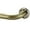 Antique Bronze, variant on 1 1/8 Inch Diameter Room Darkening Curtain Rods 110-160”, Heavy Duty Window Wrap Around Drapery Rod with Aluminum Bracket, Accessories, Wall Mounted Ceiling Mounted, Adjustable Length, Brushed Gold