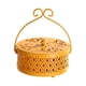 thumbnail image 1 of Soporte y tapa de quemador perfecl ignífugo de hierro para acampar senderismo patio jardín amarillo, 1 of 8