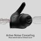 thumbnail image 3 of Wireless Bluetooth Sport Noise-Canceling Earbuds Black, 3 of 4