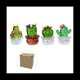 thumbnail image 5 of 4 Piezas de Adornos Interiores para AutomóViles, Figuras ArtíSticas de Cactus, DecoracióN del Hogar, Adornos de Cactus de Plantas en Miniatura para Manualidades de Escritorio A, 5 of 8