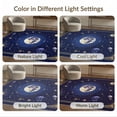 thumbnail image 7 of ODIKA 8'x10' Washable Area Rug Non-Shedding, Easy Care, Large Galaxy Planetary Constellation Starry Planets Stars Themed for King Size Bedroom Under Bed, Master Suite, 7 of 7