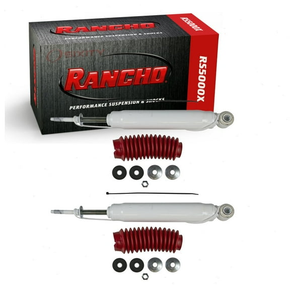 2 pc Rancho Rear RS5000X Shock Absorbers compatible with Toyota 4Runner 2003-2020