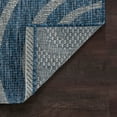thumbnail image 6 of 5x8 Water Resistant, Indoor Outdoor Rugs for Patios, Front Door Entry, Entryway, Deck, Porch, Balcony | Outside Area Rug for Patio | Indigo, Geometric | Size: 5'3'' x 7'3'', 6 of 9