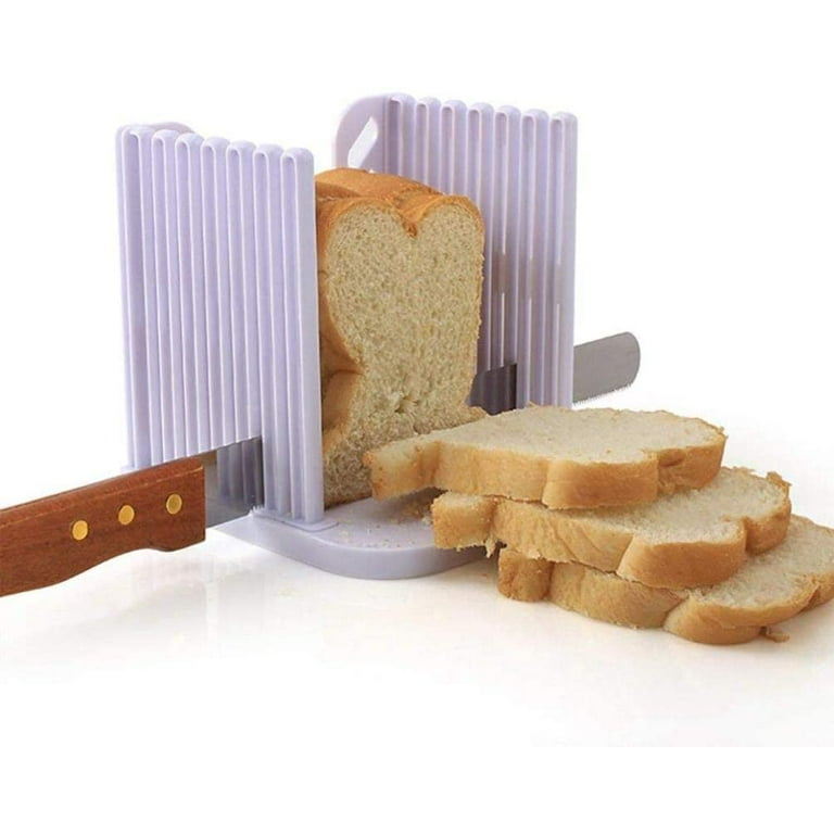 KitchenThinker KT-BS Bread Slicer for Homemade Bread, Foldable