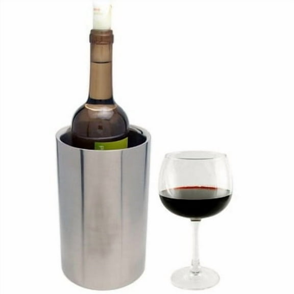 stainless steel wine bottle cooler - double wall