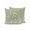 Green, White, Olive, variant on Outdoor Pillows Waterproof, Yellow Spring Floral Bedding Throw Pillows with Insert for Couch Sofa Bed, Elegant Pastoral Flowers 16x16 Inch Pillowcases Decorative Camping Patio Pillow Set of 1