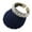 Blue, variant on Lroveb Sun Visors for Women Pearl HeadbHairpin Hat Sunscreen Sunshade Woven Hollow Sunhat