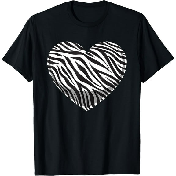 Playful Comfort Tee - Funny Zebra Print For Girls Women Men Stripes Animal Lovers T-Shirt
