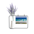 thumbnail image 1 of Beach Sea Wave Science Nature Picture Artificial Lavender Flower Vase Bottle Card, 1 of 2