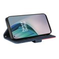 thumbnail image 4 of Case for OnePlus Nord N10 5G Leather Wallet Book Flip Folio Stand View Cover - Blue, 4 of 5