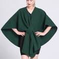 thumbnail image 5 of Pisexur Châles pour Femmes Tissu Doux de Haute Qualité Foulard Légère Tricotée Poncho Chandail Cape Châle Polyvalent Ponchos de Printemps Été, 5 of 5
