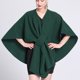 thumbnail image 5 of Capa de lana de color liso para mujer, chaqueta, bufanda, 5 of 5