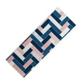 thumbnail image 1 of Society6 Midnight Blue Chevron Pattern 24"x70" Yoga Mat Society6, 1 of 1
