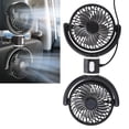 thumbnail image 1 of USB Car Backseat Cooling Fan, Energy Efficient Dual Head Car Fan  for Outdoor, 1 of 7