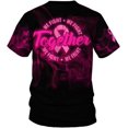 thumbnail image 3 of Custom Breast Cancer Awareness 3D Shirts for Men Pink Ribbon Awareness T-Shirt Survivor Pride Shirt Breast Cancer Shirt S-5XL (5XL), 3 of 6