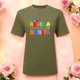 thumbnail image 3 of Letras Playera Blusa Con Estampado De La Abuela Mas Bonita Ropa Para Mujer Color Verde Talla Chica Marca Emil SaEs, 3 of 4