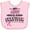 AD-Pink, variant on Inktastic My Aunt is a Survivor Breast Cancer Awareness Boys or Girls Baby Bib