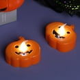 thumbnail image 2 of Halloween Hook-nose Flameless LED Candle Light | Battery Operated | Realistic Flicker | Indoor Outdoor Decor | Random Style | Safe Ambient Lighting | 1 Piece, 2 of 9