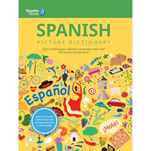 Pre-Owned Rosetta Stone Spanish Picture Dictionary (Paperback) 1947569597 9781947569591