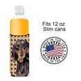 thumbnail image 4 of Carolines Treasures SC9203MUK Dachshund Fall Leaves Portrait Ultra Hugger for slim cans Slim Can multicolor, 4 of 6