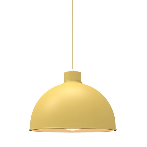 Lampara De Techo Colgante Decorativo Macaron Retro 36 Cm Diámetro Amarilla ilios innova Amarillo