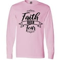 thumbnail image 3 of Inktastic Cancer Awareness Faith over Fear Long Sleeve T-Shirt, 3 of 5