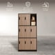 thumbnail image 3 of Ilios Innova | Casillero Locker 9 Puertas | Estilo Madera y Negro Mate | Cerradura de Seguridad, 3 of 9