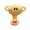 Yellow B, variant on Award Figurine Soft Stuffed Animal for Achievements Celebrations Toy Kids Indoor Yellow B 30 cm