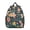Dark-green-12, variant on Garden Aesthetic Floral Backpack - Breathable & Adjustable Straps