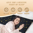 thumbnail image 3 of Naloa Constellation Super Soft 20x60 Body Pillow Case,Long Side Hidden Zipper（PILLOWS ARE NOT INCLUDED）, 3 of 6